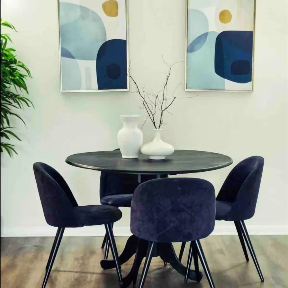 Wayfair Basics Black Dining Set